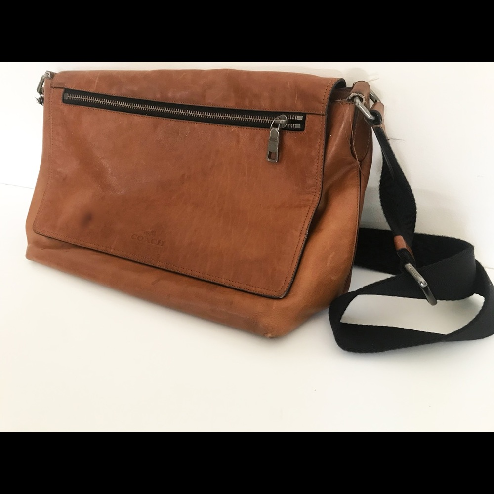 Leather Coach bag